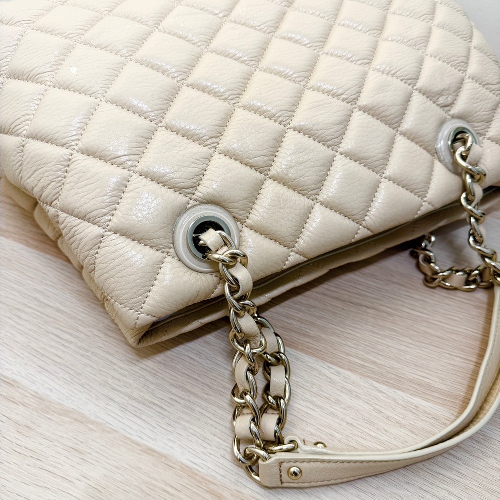 Kate Spade Beige Quilted Tote Bag - Picture 5 of 8